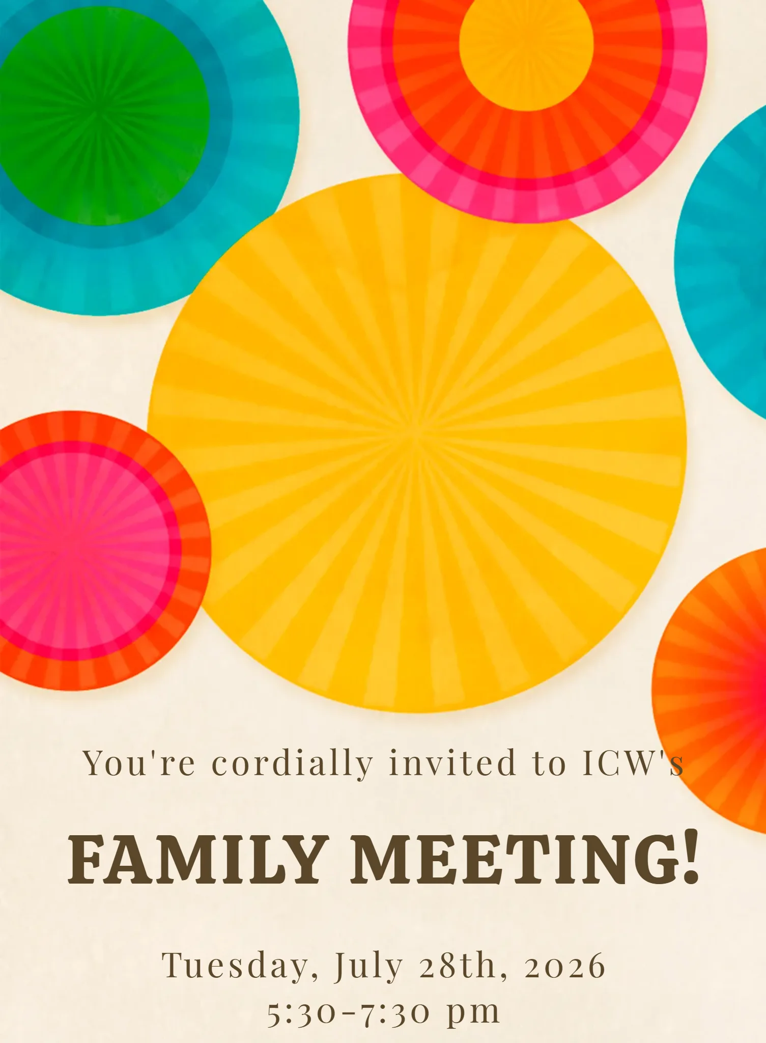 ICW Family Meeting!